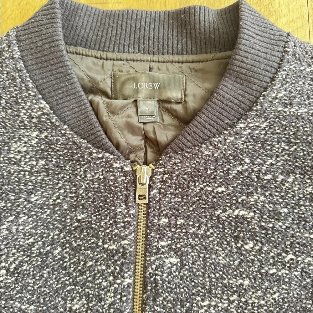 J. Crew Women's dark blue Bomber Jacket